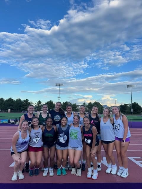 The 2026 fall team on the track